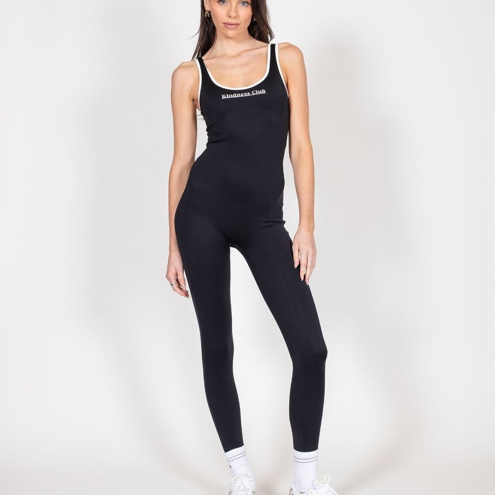 NWT Brunette The Label The Jane Kindness Club Athletic Jumpsuit Women's XS/S